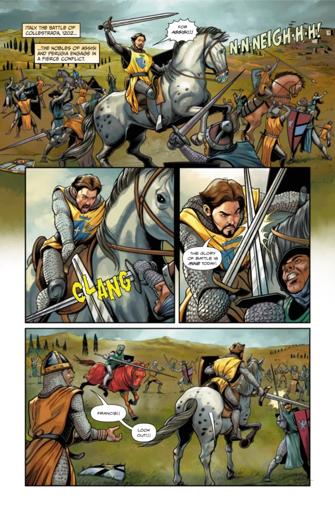 St. Francis comic book