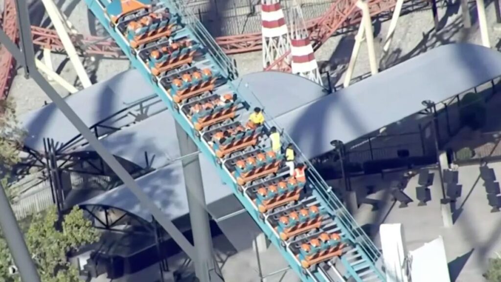 Six Flags Roller Coaster Horror As Man Plunges To Death, Captured In Souvenir Photo