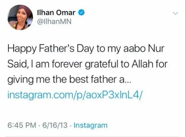 Deleting Evidence? Ilhan Omar Scrubs Post That Links Marriage To Her Immediate Family
